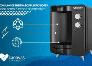 Consumo de energia dos purificadores: saiba como funciona o termostato