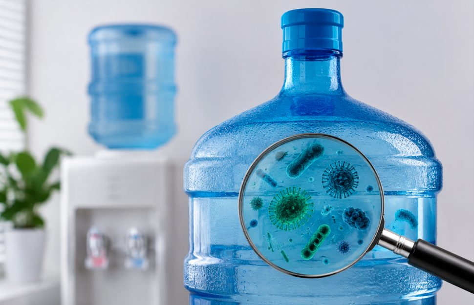 Galão de água pode ser foco de contaminação? Entenda os principais riscos.