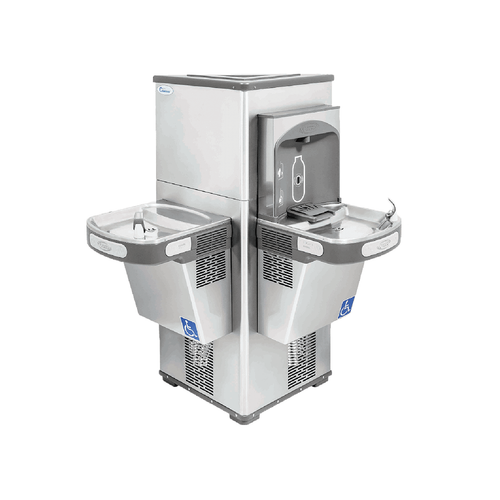 Bebedouro Acessível Cânovas LIFE 400 • INOX • Torneira + Sensor Infravermelho