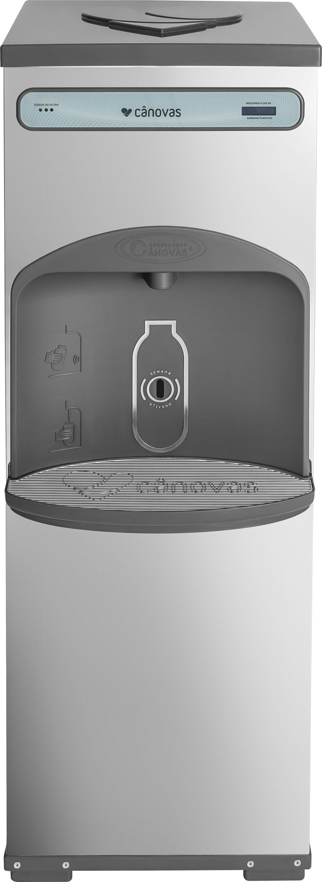 Bebedouro Industrial Cânovas SENSOR 25 • INOX • Sensor Infravermelho
