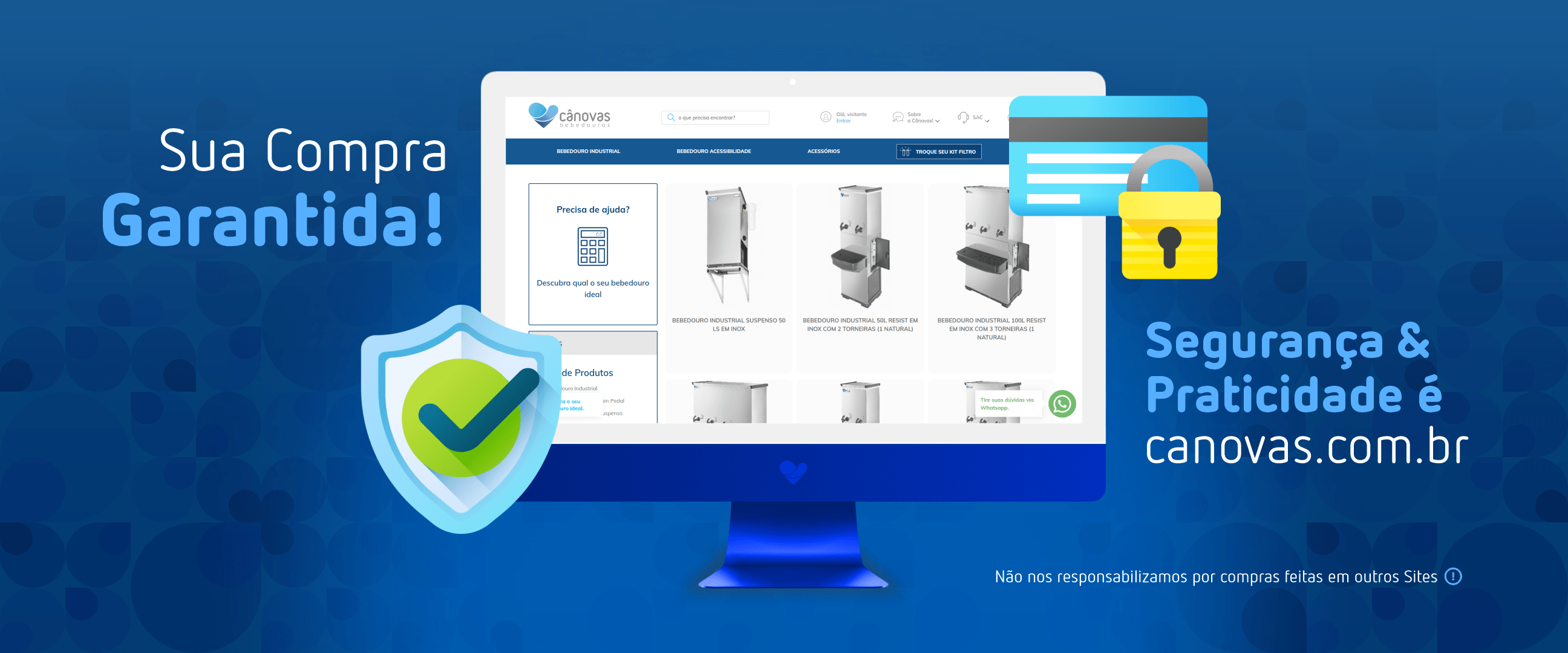 Compra Segura é no Site Oficial Cânovas