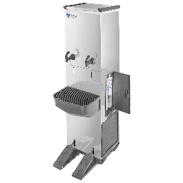 Bebedouro Industrial 50L RESIST em Inox - SEM contato manual, com 2 torneiras (1 natural)