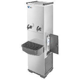 Bebedouro Industrial 50L RESIST em Inox com 2 Torneiras